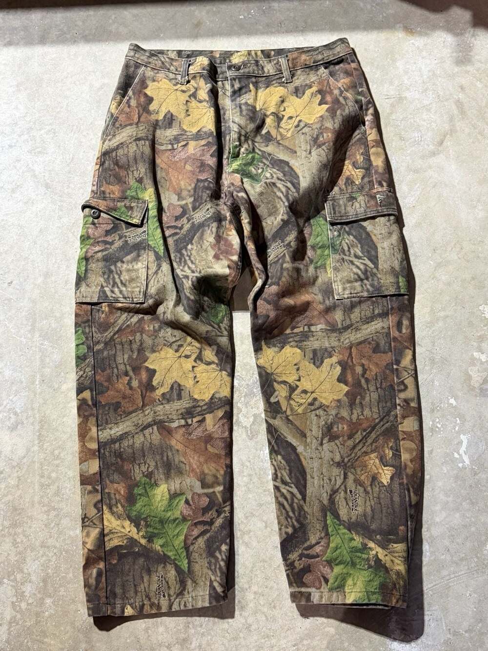 Wrangler Outdoor Gear Advantage Timber Camo Cargo Hunting Pants